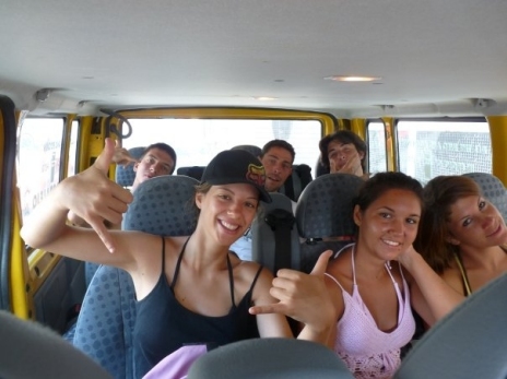 Surf with friends